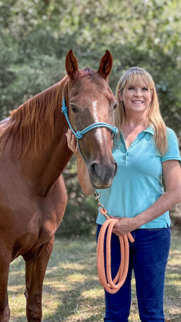 Cheryl Barton with Horse Penny